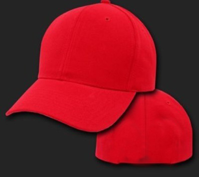 Blank flexfit sport caps hats with pre-curved