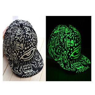 Fluorescent hat cap