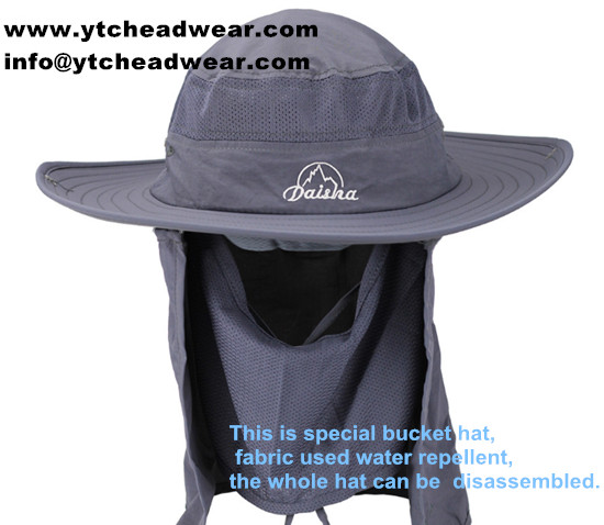 Special cotton bucket hat fishing hat for men