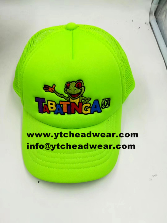 custom embroidery trucker hats for kids