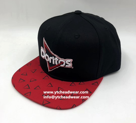 custom snapback hats caps with embroidery design