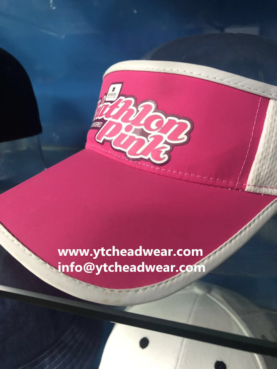 Summer sport visor caps hats with printing logo