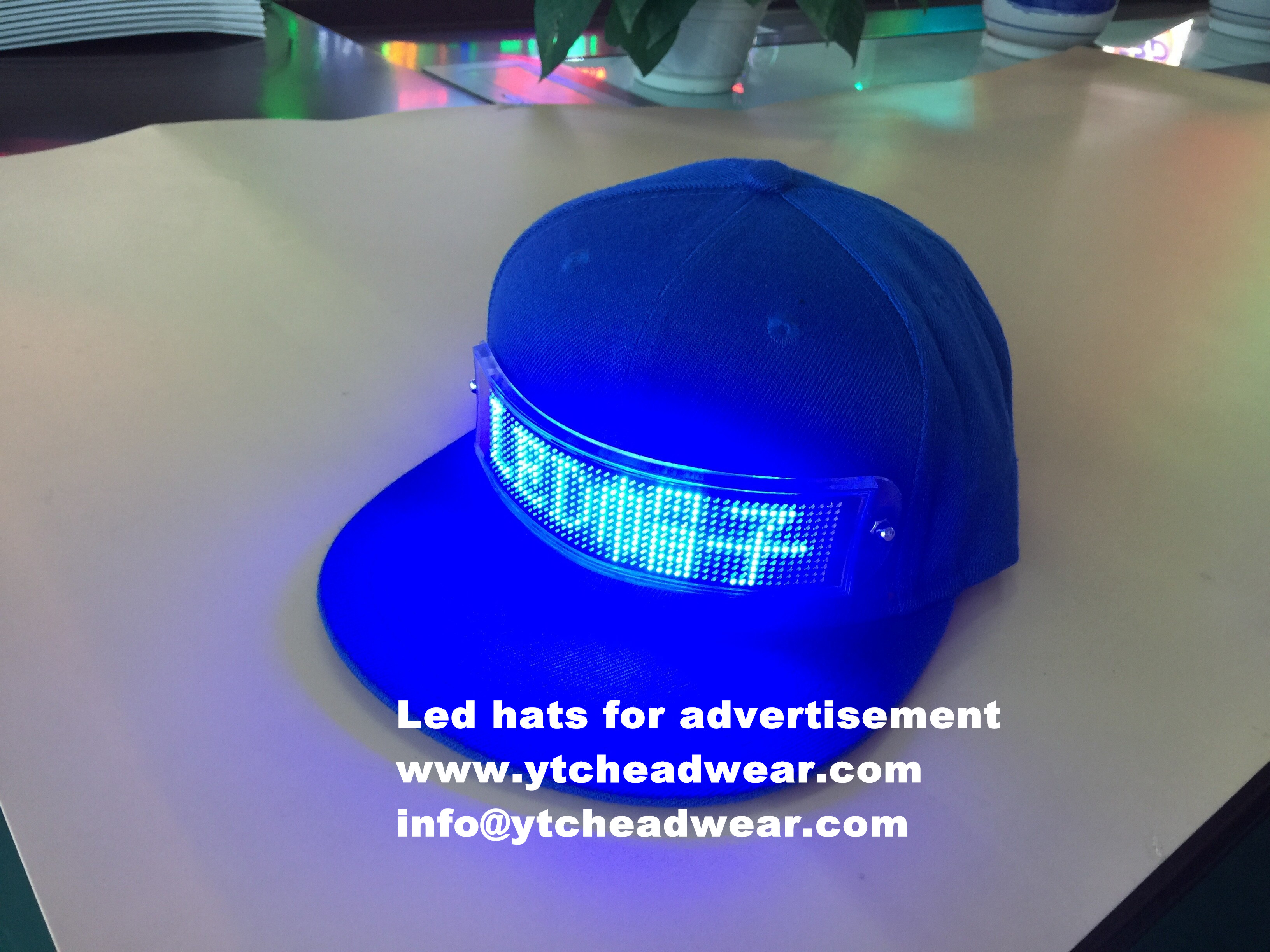 custom light up hats